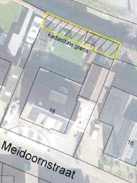 plattegrond Meidoornstraat
