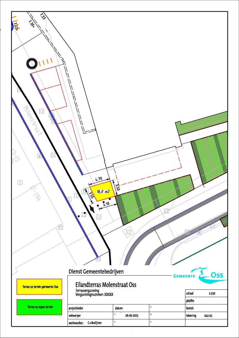 Aanmelden regulier terras