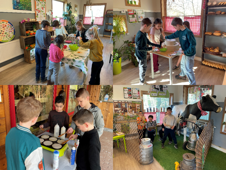 Leerlingen ontdekken waar ons voedsel vandaan komt 