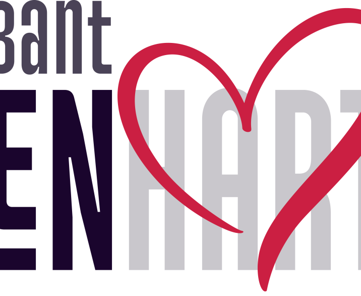 Brabant Openhartig logo met groot hart