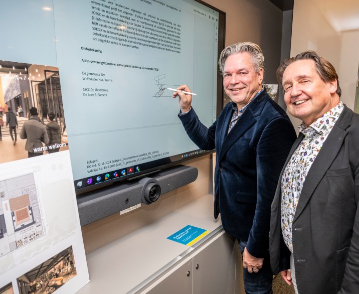 ondertekenen overeenkomst Lievekamp