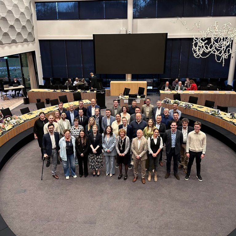 Afscheid oude gemeenteraad en installatie nieuwe gemeenteraad