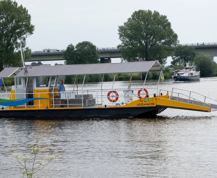 Fiets- en voetveren Ravenstein en Batenburg blijven varen 