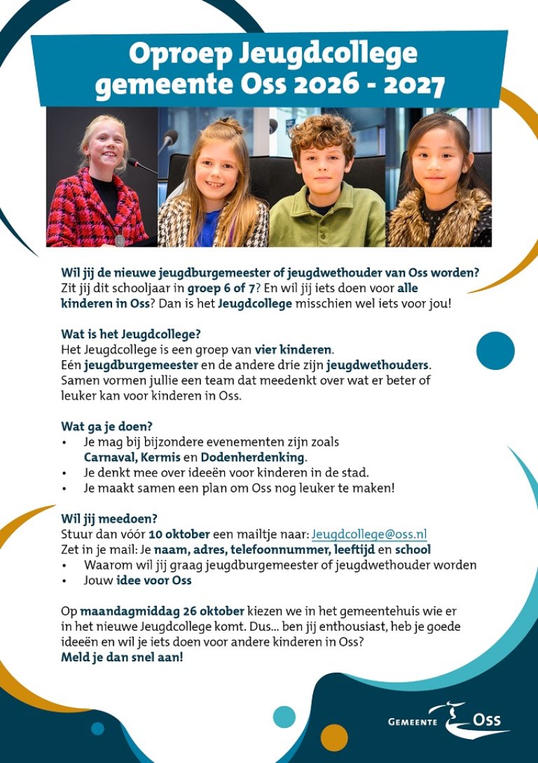 Oproep nieuw jeugd c