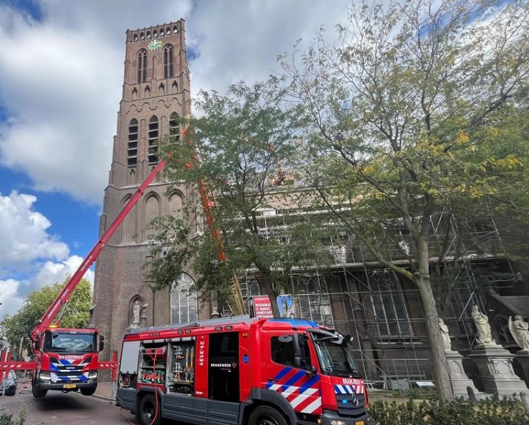 Brand Grote Kerk Oss