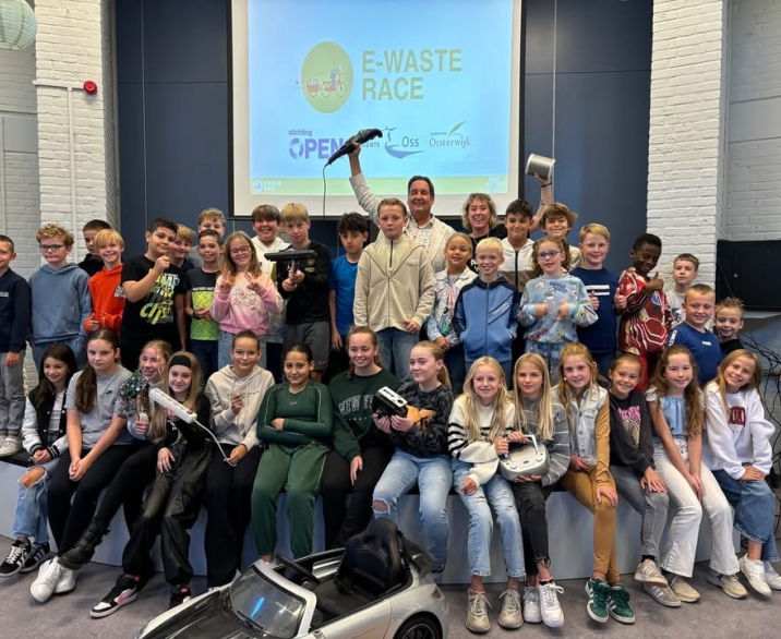 Uitnodiging start E-waste Race Oss 11 mei 