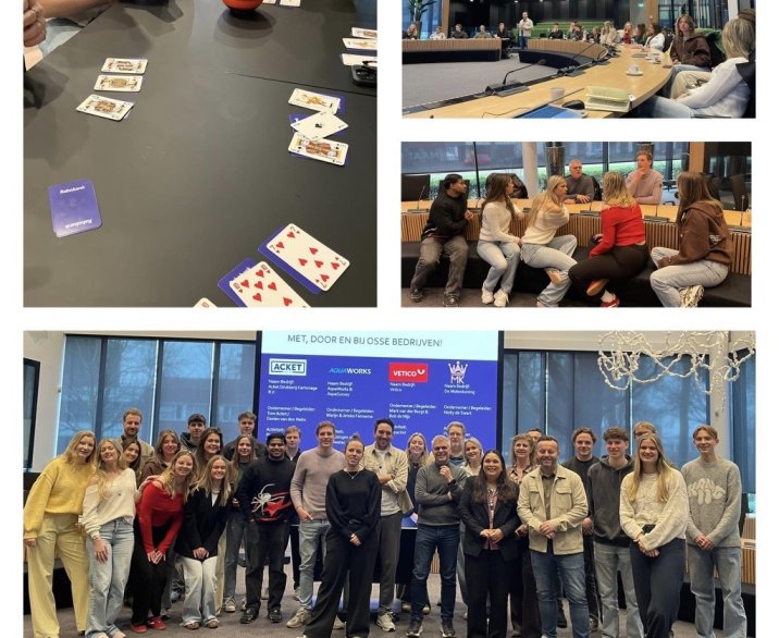 Studenten van de HAN op bezoek in Oss